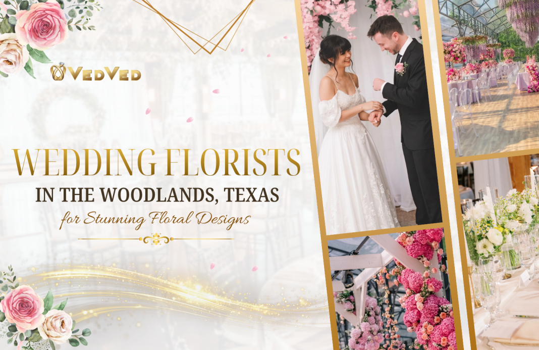 Wedding florists in The Woodlands, Texas